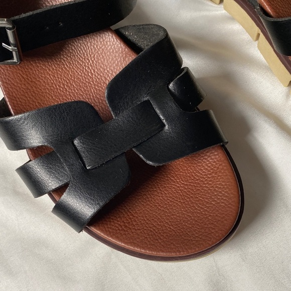 MIA Black and Brown Women's Sandals - Picture 6 of 16